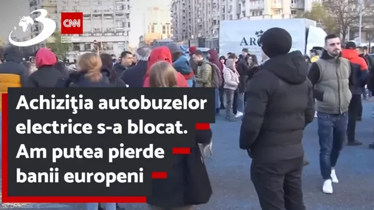 Achizitia autobuzelor electrice s-a blocat. Am putea pierde banii europeni