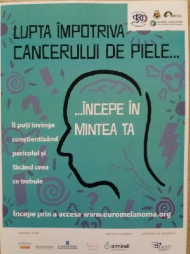 Cancerul de piele poate fi invins constientizand pericolul si facand ceea ce trebuie