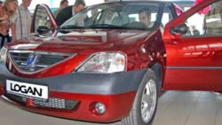 Dacia Logan a spart piata automobilistica autohtona 
