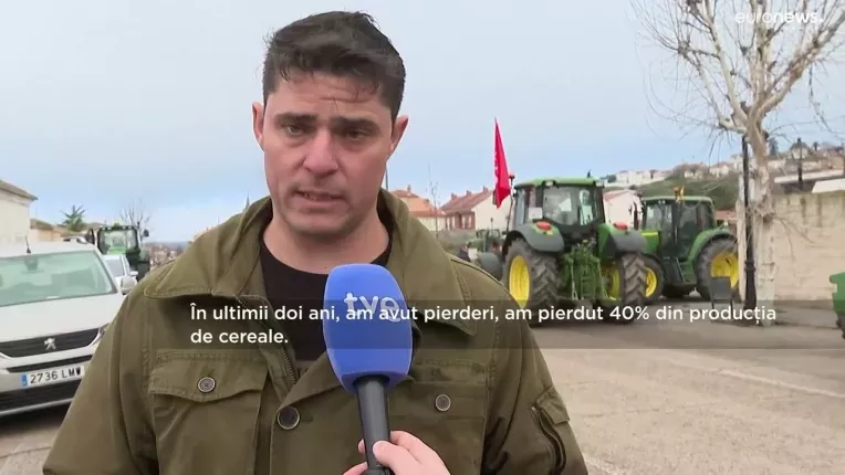 Fermierii blocheaza drumurile si granitele. Protestele continua in mai multe tari europene