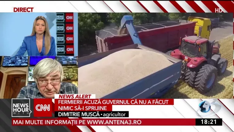 Fermierii se revolta din cauza cerealelor ieftine din Ucraina