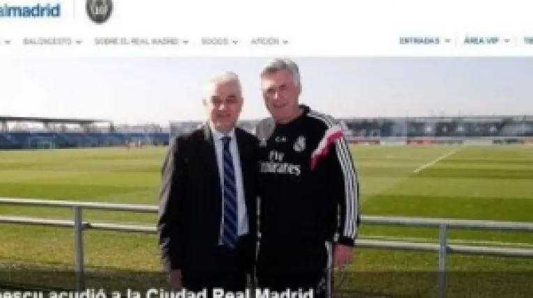 Iordanescu a ramas impresionat de metodele lui Ancelotti