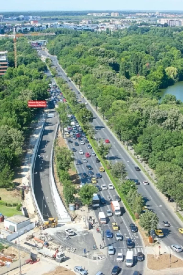 Pasajul de la Piata Presei este aproape finalizat