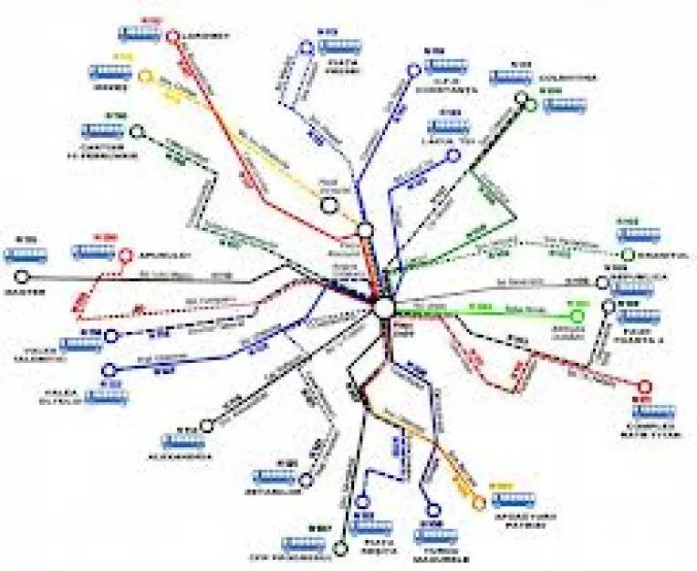 RATB reorganizeaza 10 linii de noapte 