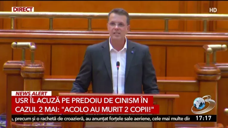 Scandal in Parlament pe tema drogurilor, intre Catalin Predoiu si membrii USR
