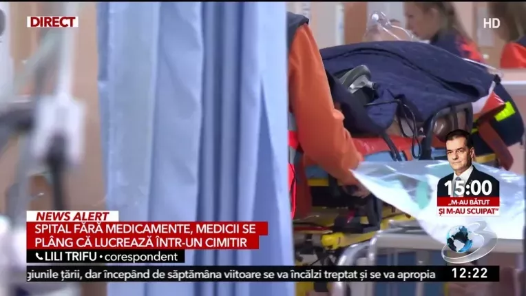 Spital fara medicamente, in Judetul Vaslui. Medicii se plang ca lucreaza intr-un cimitir